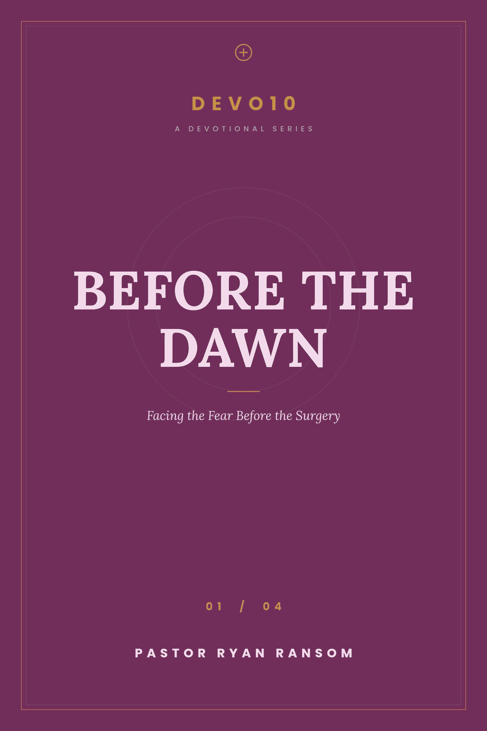 Before the Dawn cover
