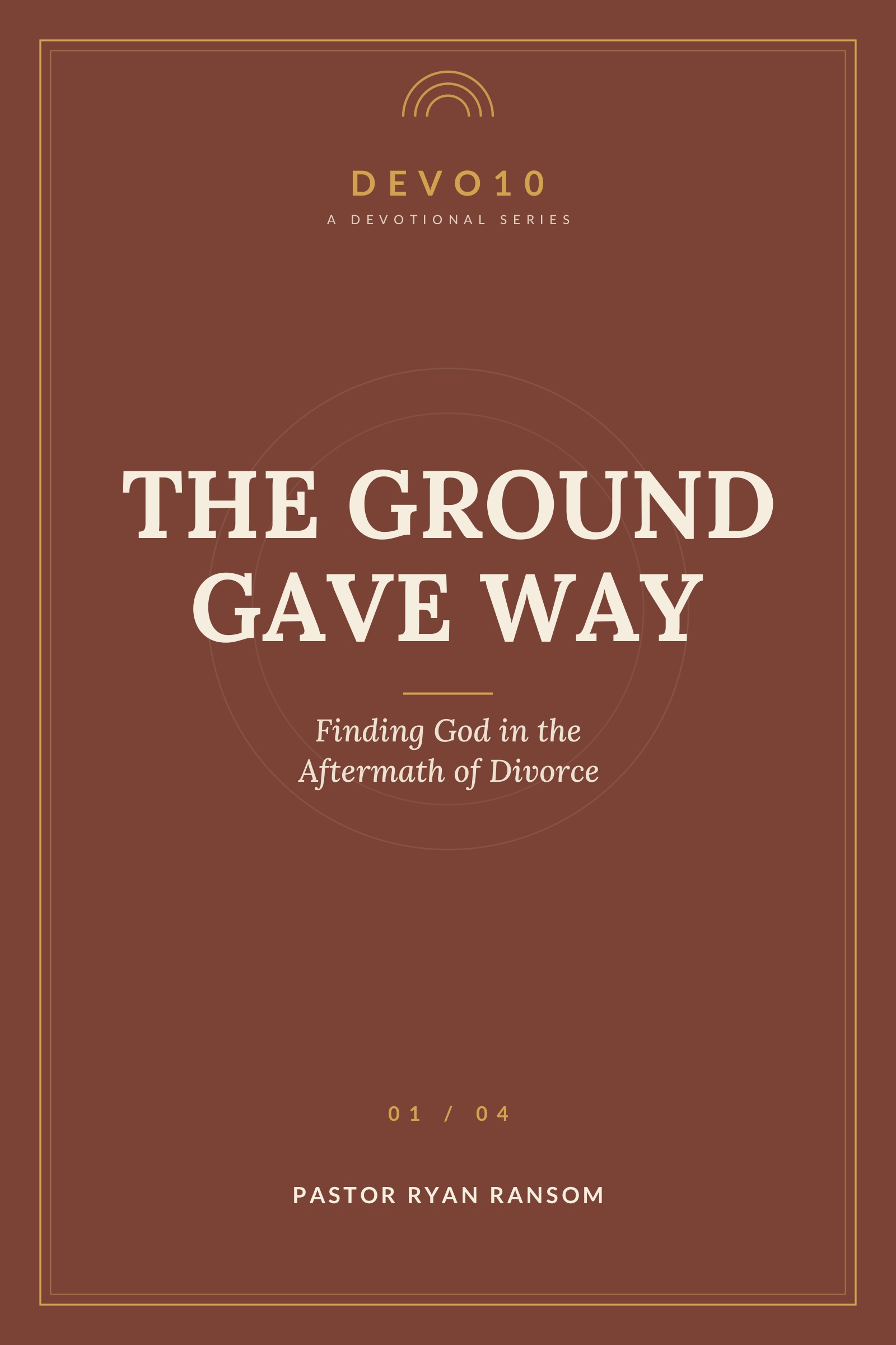 The Ground Gave Way cover