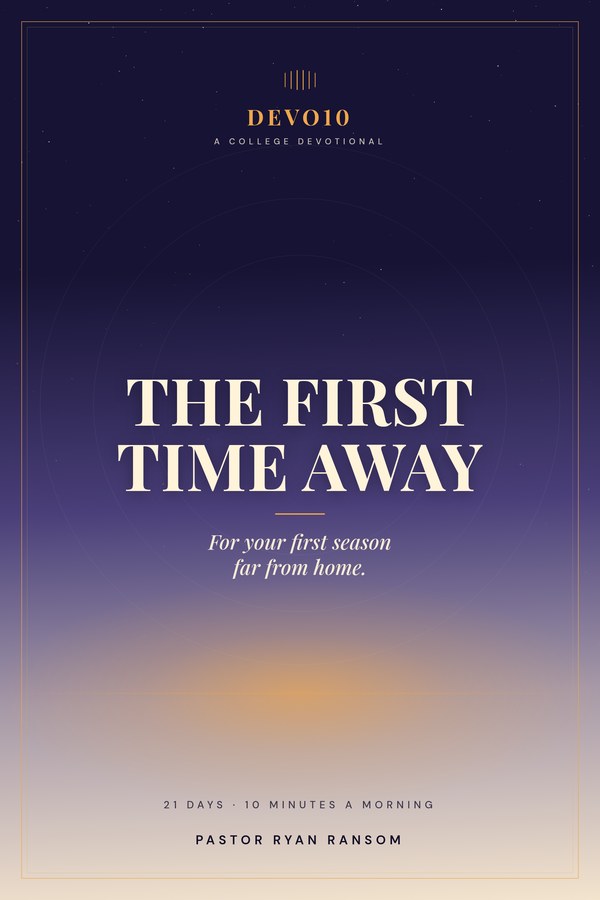 The First Time Away cover