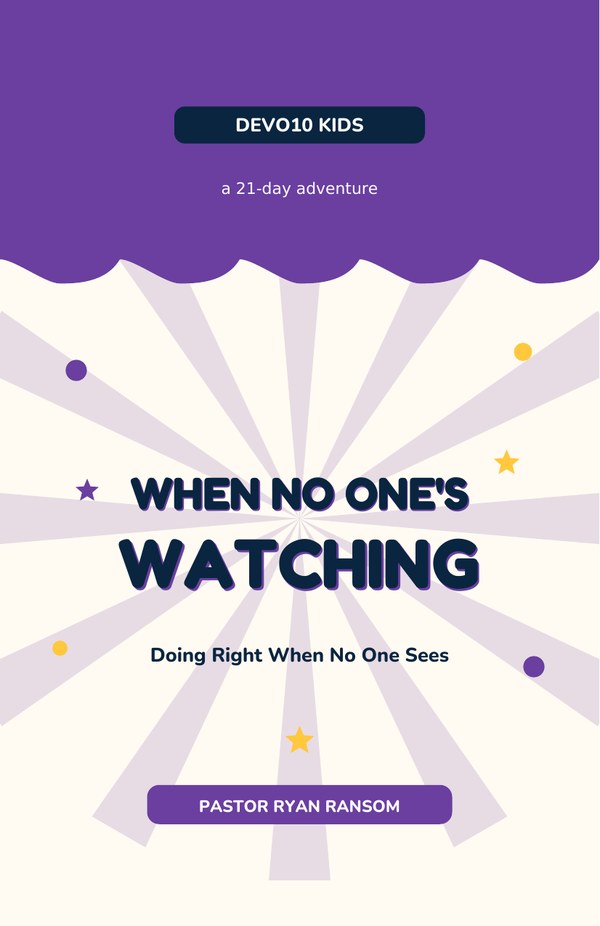 When No One's Watching cover