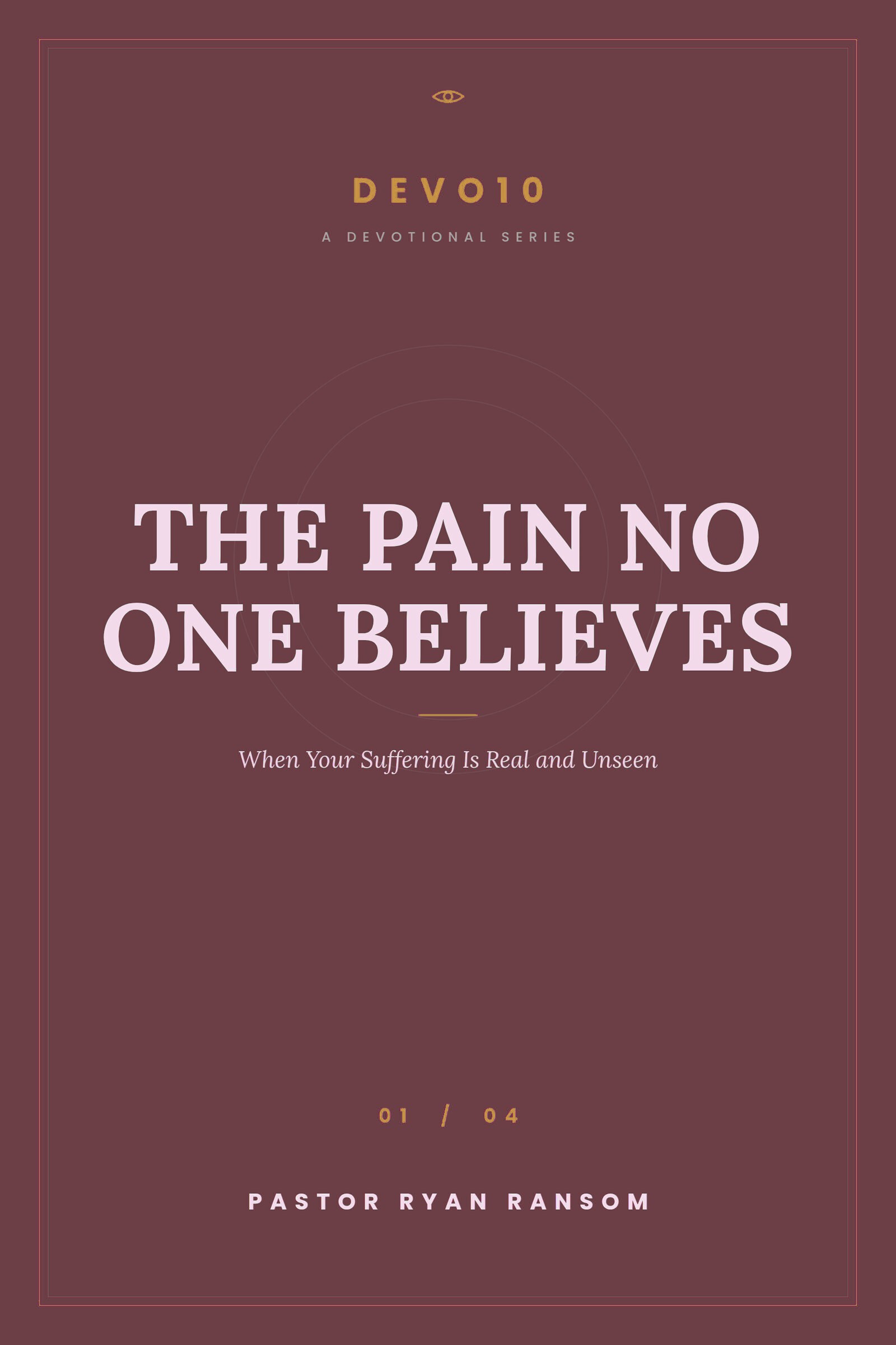 The Pain No One Believes cover