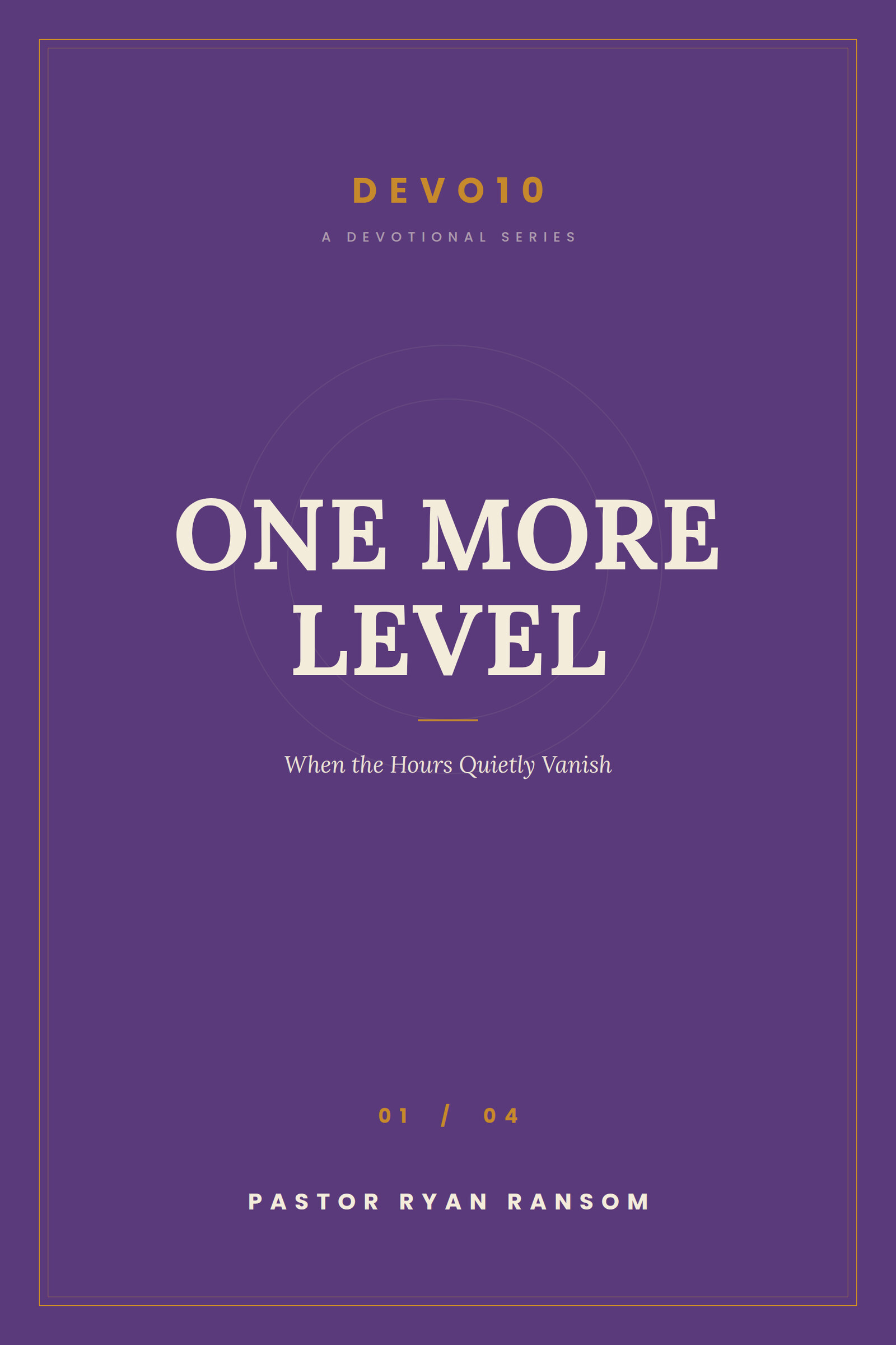One More Level cover