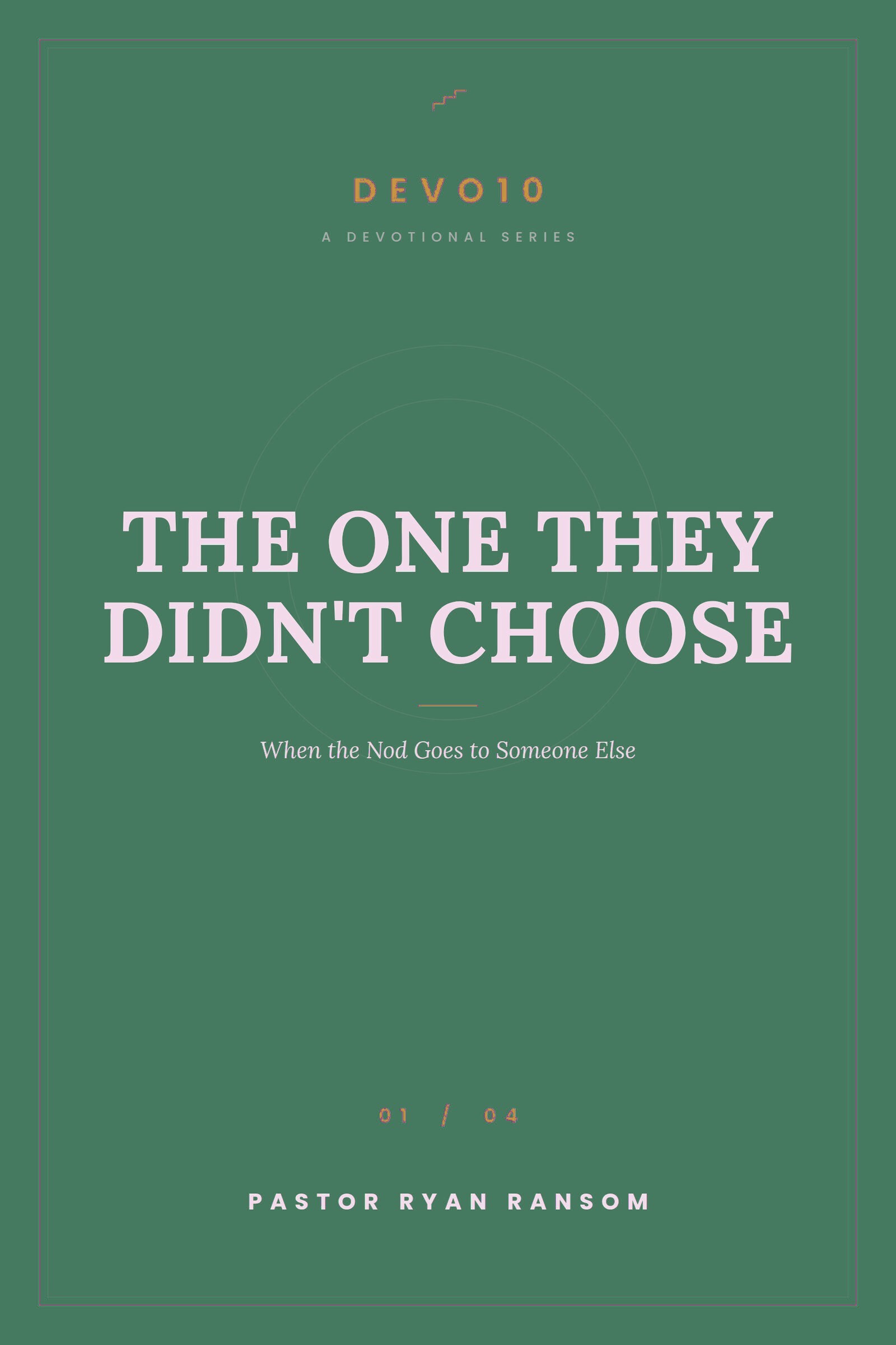 The One They Didn't Choose cover