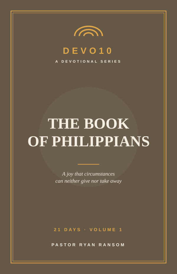 The Book of Philippians cover
