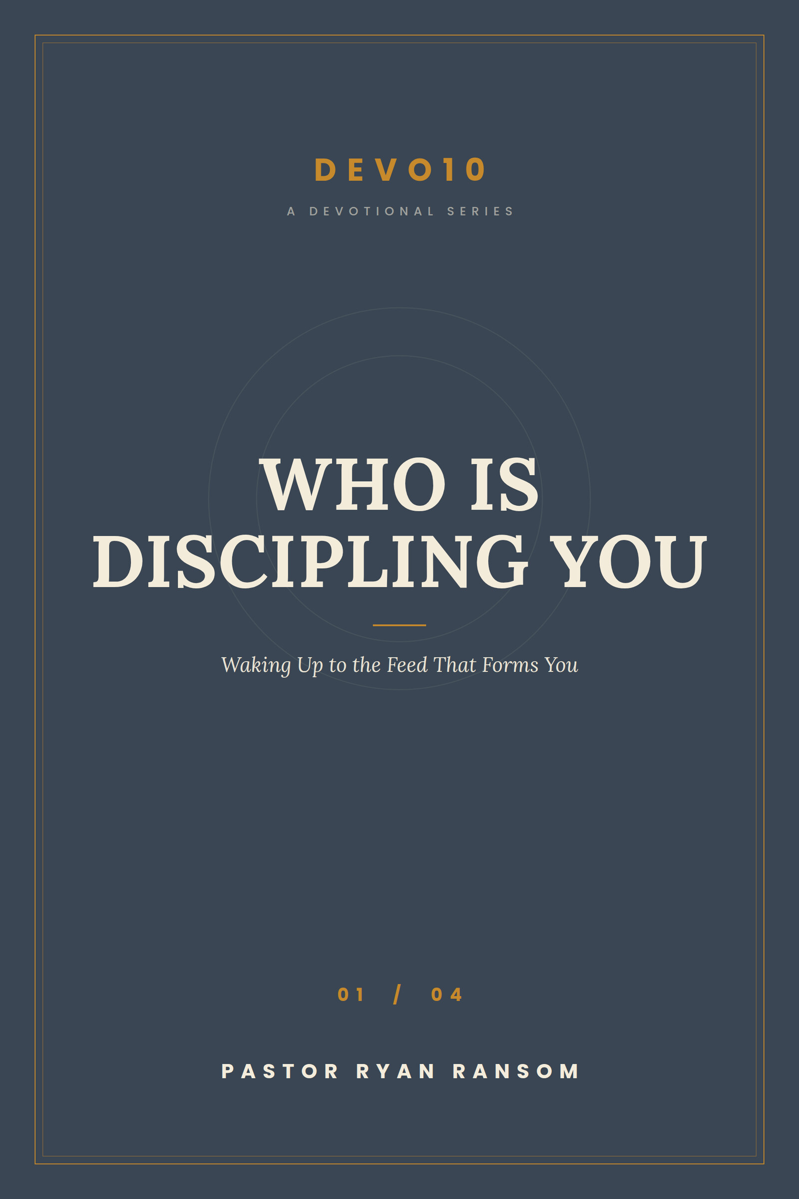 Who Is Discipling you cover