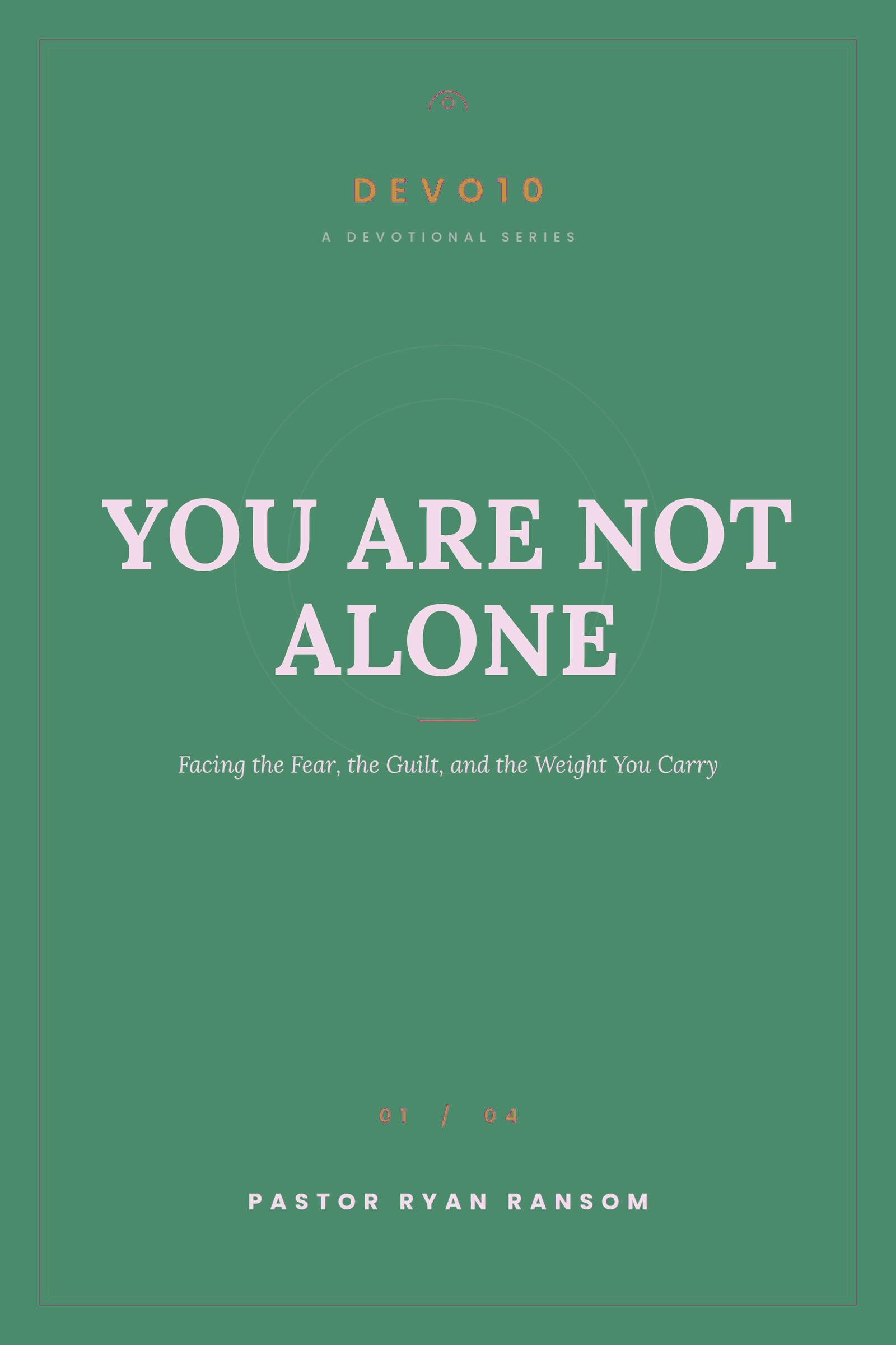 You Are Not Alone cover