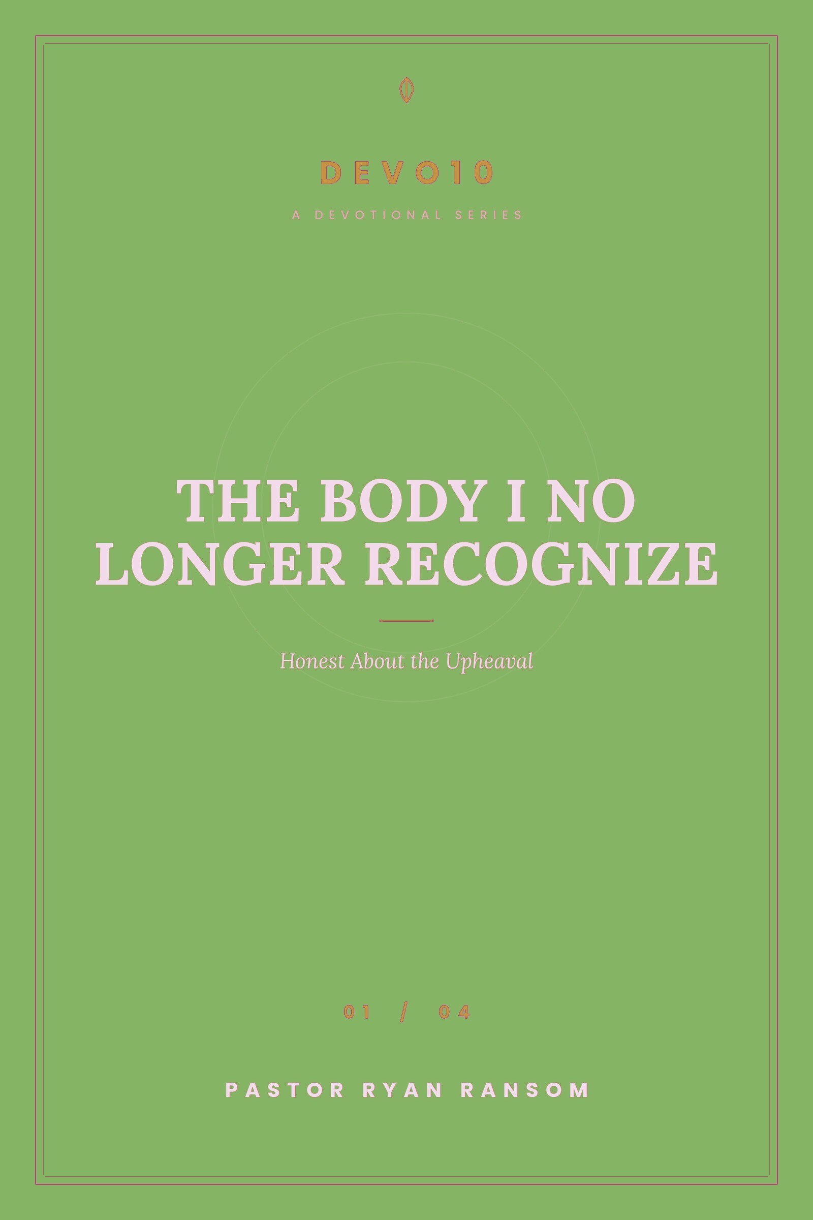 The Body I No Longer Recognize cover
