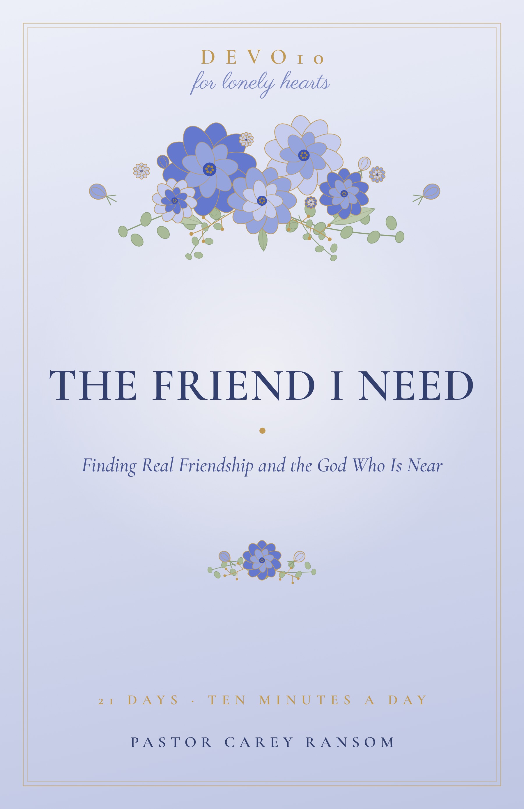 The Friend I Need cover