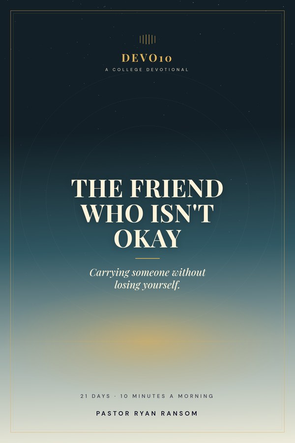 The Friend Who Isn't Okay cover