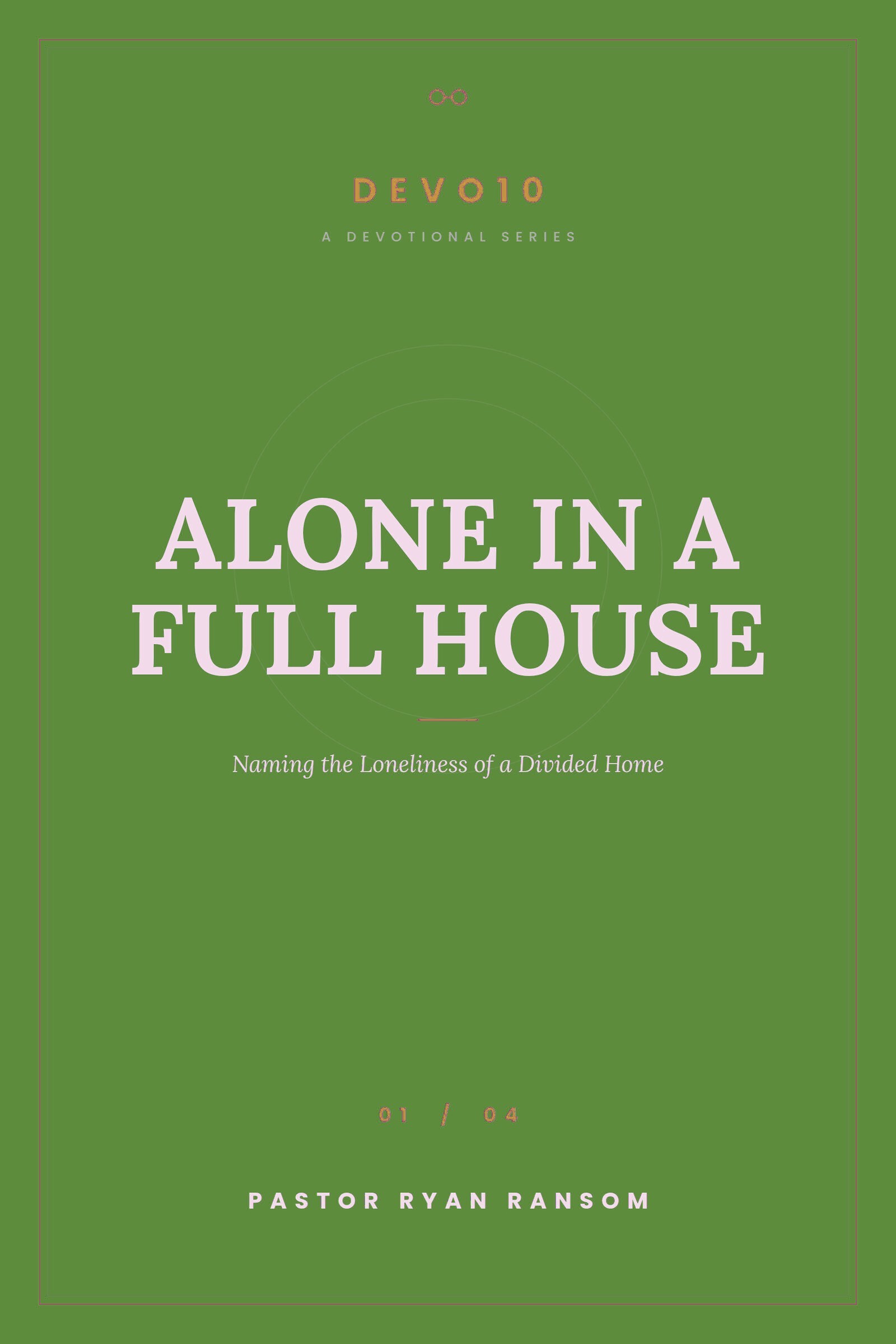 Alone in a Full House cover