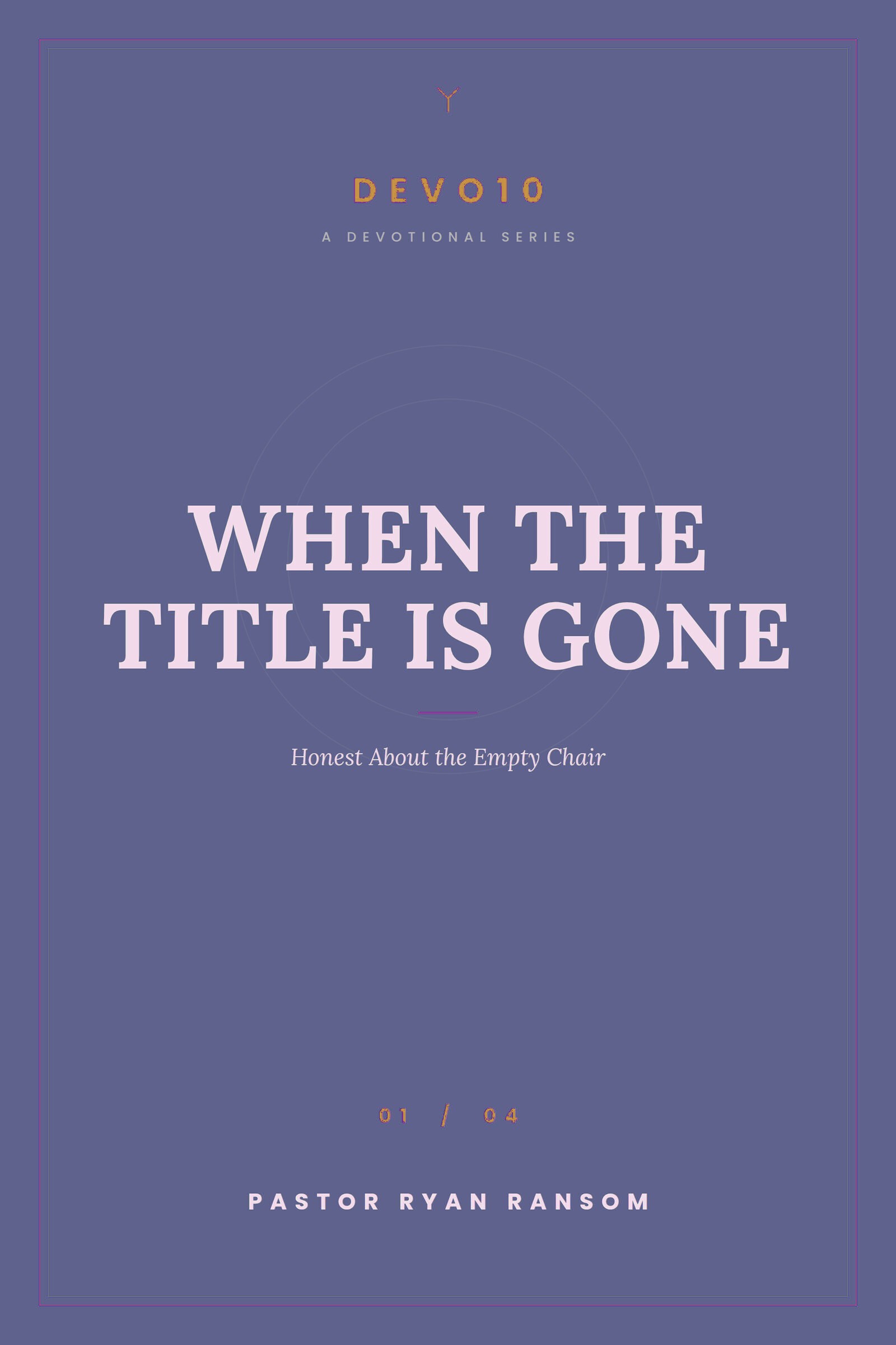 When the Title Is Gone cover