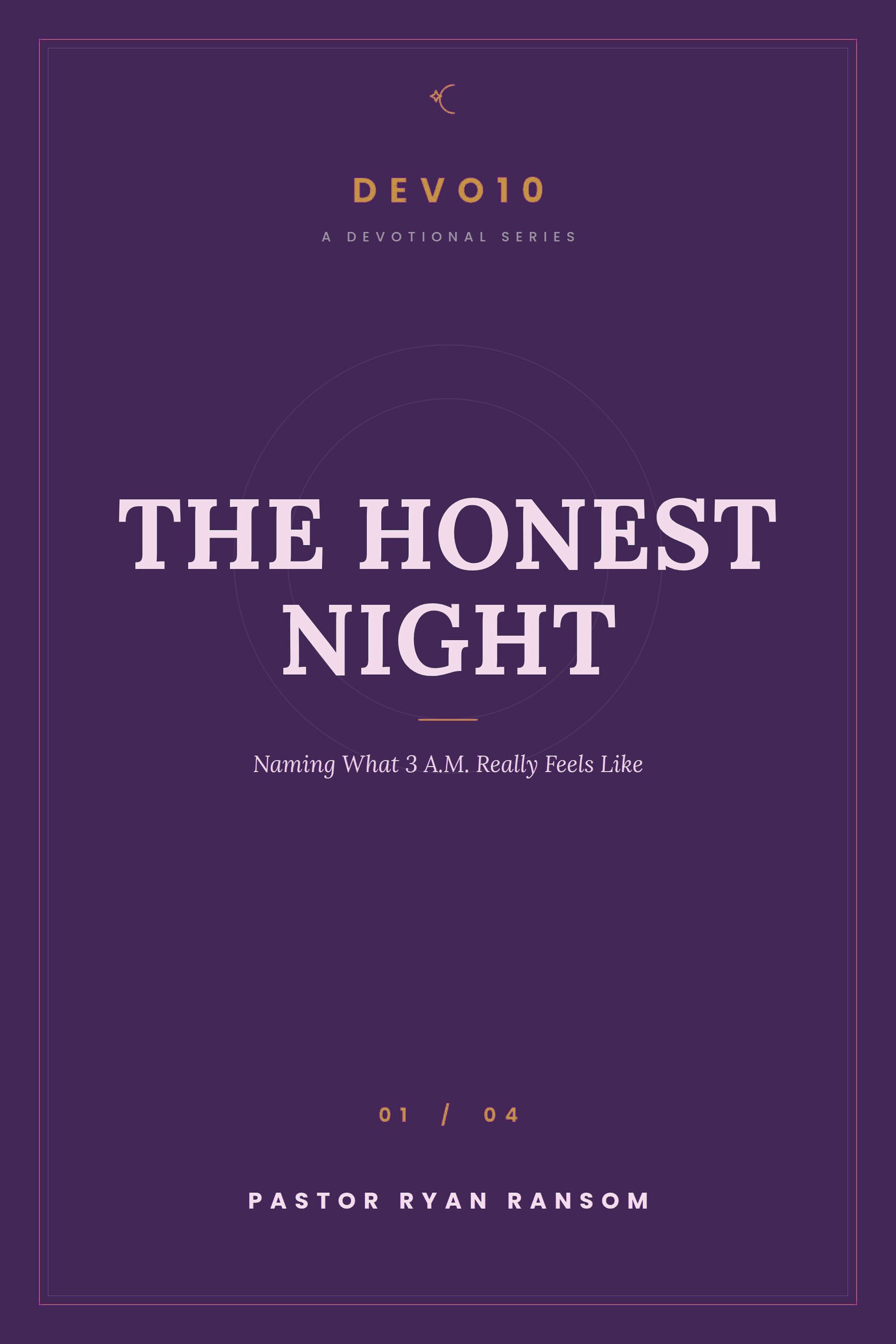 The Honest Night cover